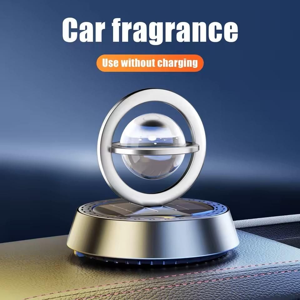 Solar Energy Rotate Car Perfume Diffuser