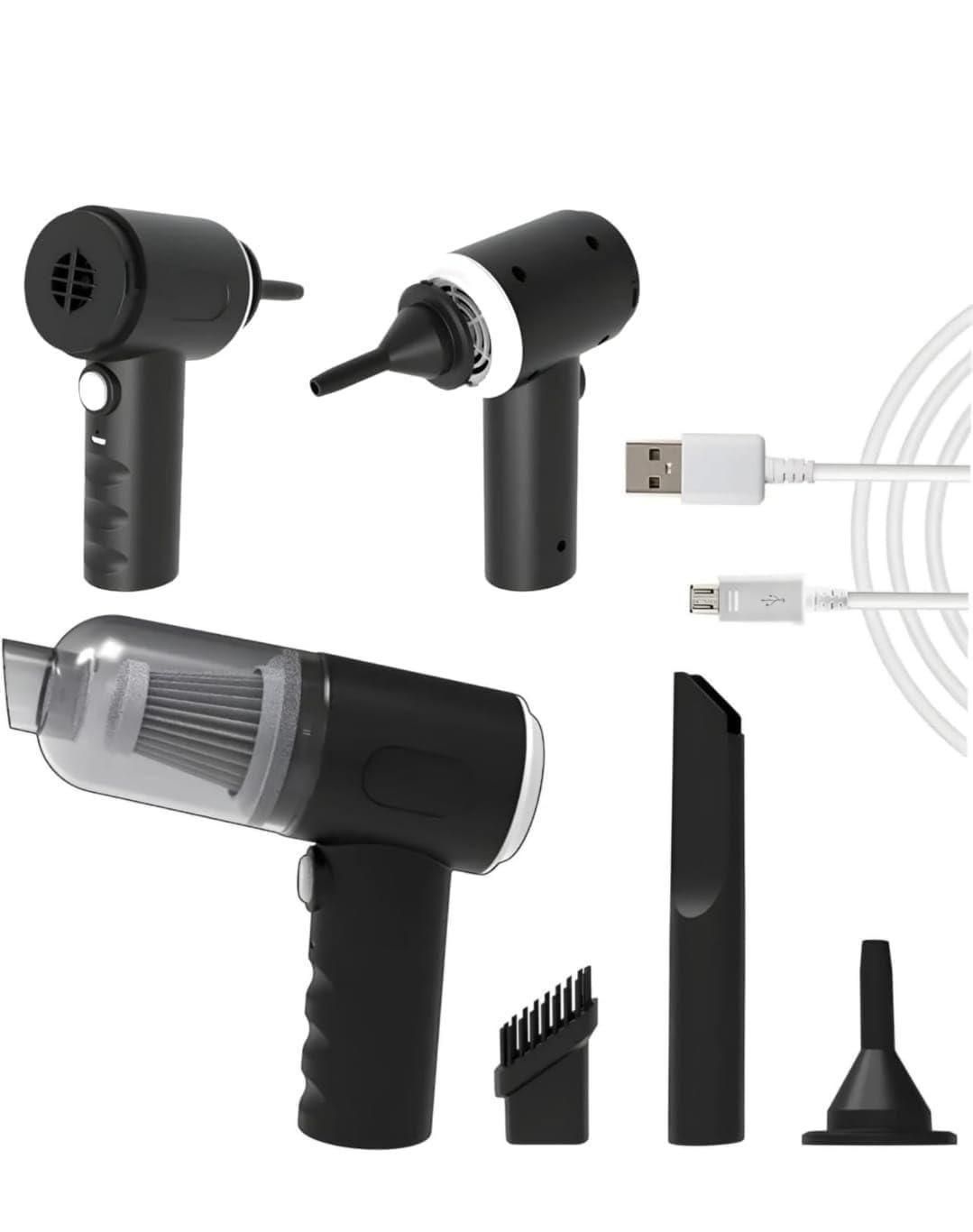 3-in-1 Portable Vacuum & Air Duster Cleaner