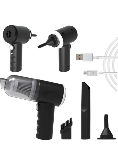 3-in-1 Portable Vacuum & Air Duster Cleaner