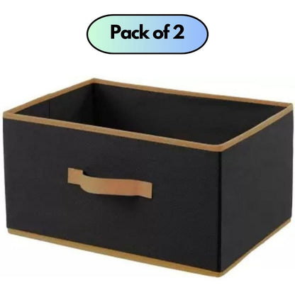 Foldable Storage Organizer Box (Pack of 2) - Mayurama