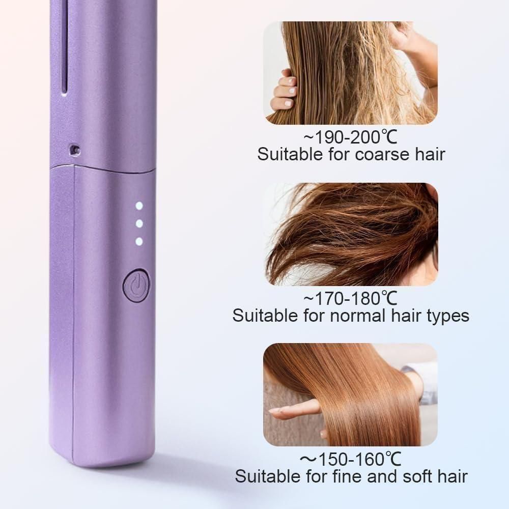 Portable Rechargeable Hair Straightener Comb - Mayurama