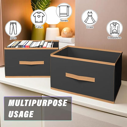 Foldable Storage Organizer Box (Pack of 2) - Mayurama